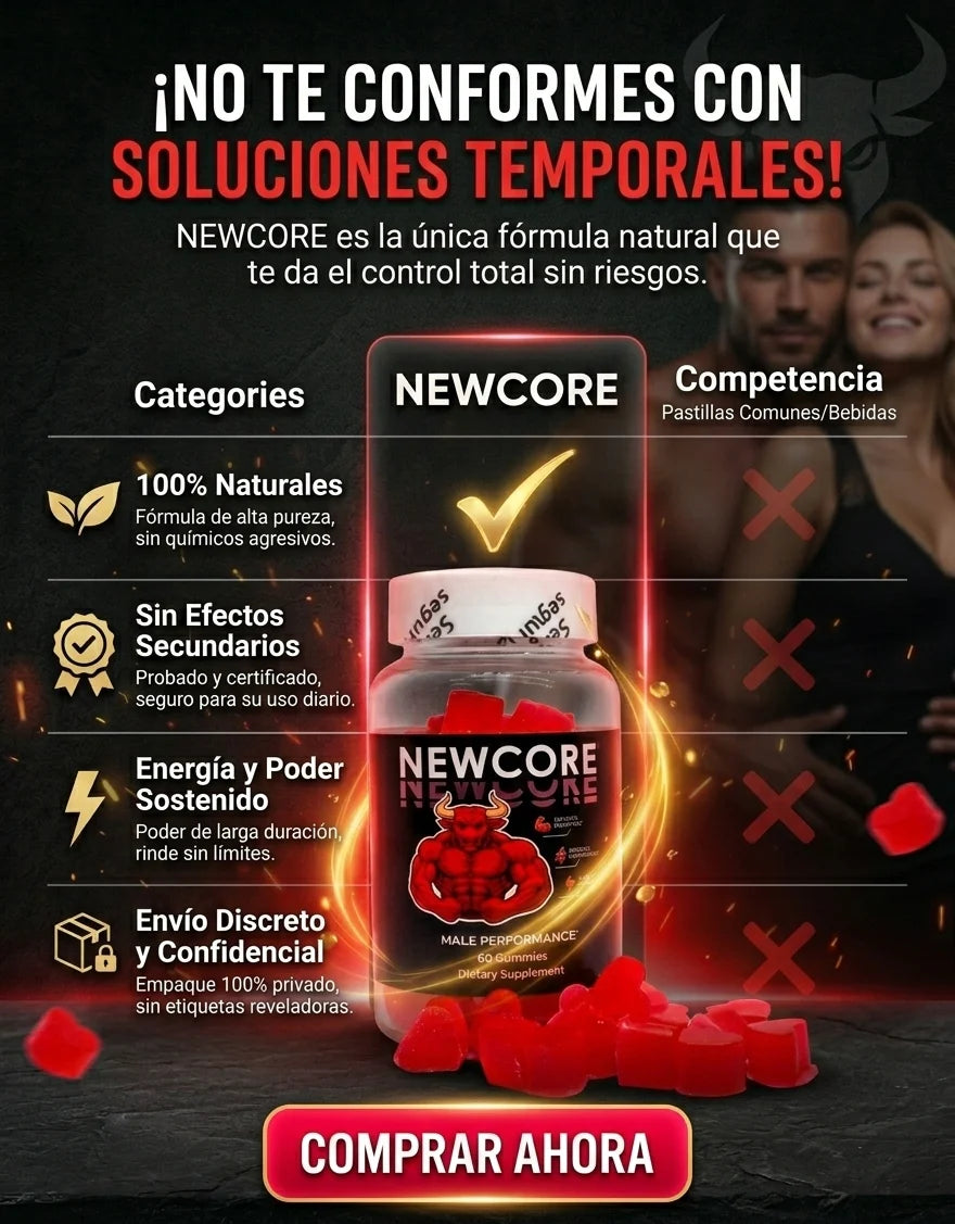 NEWCORE Male Performance - Potenciador Masculino